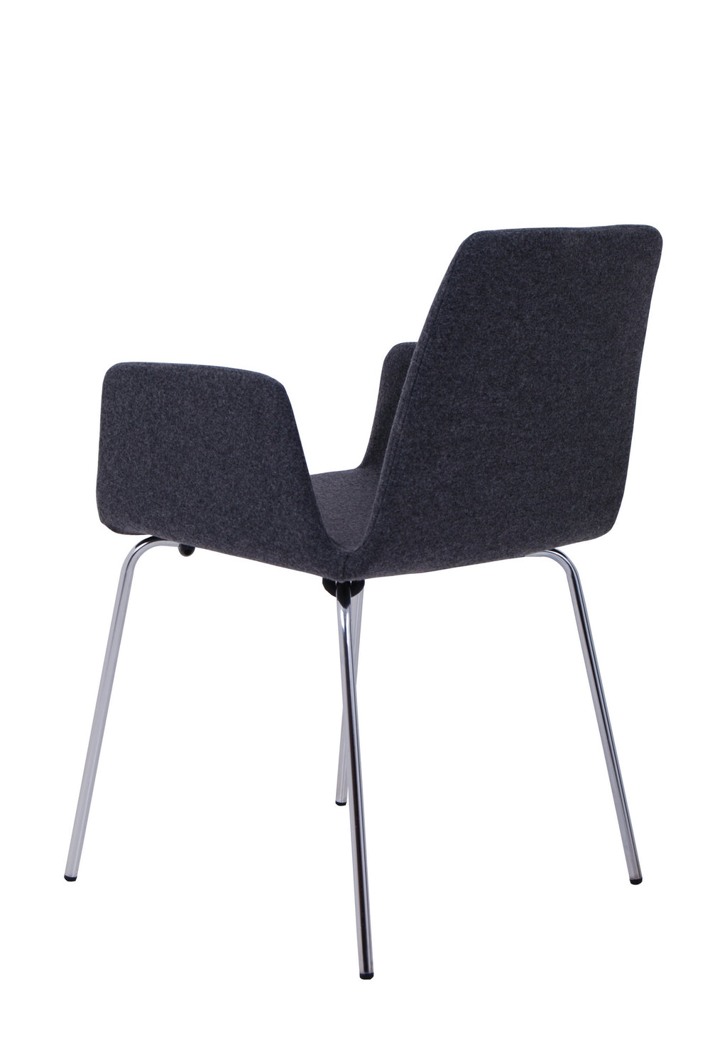 duane chair in grey wool
