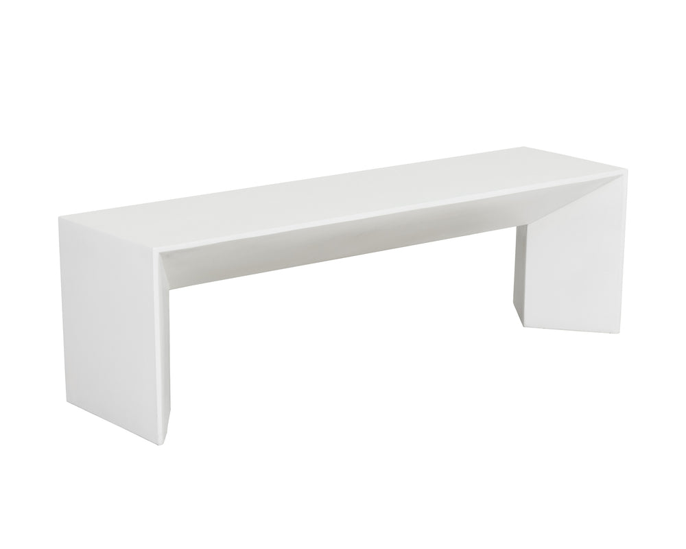 NOMAD BENCH - WHITE