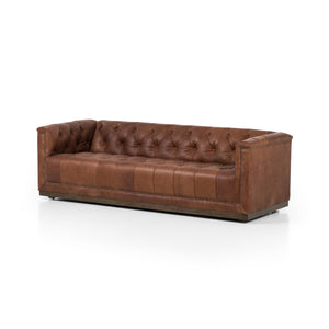Maxx Sofa In 86" In Heirloom Sienna