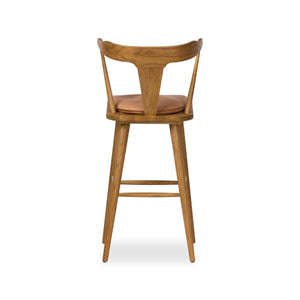 Ripley Bar + Counter Stool - Whiskey Saddle
