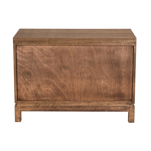 Musashi 2 Drawer, Large, Dark Walnut