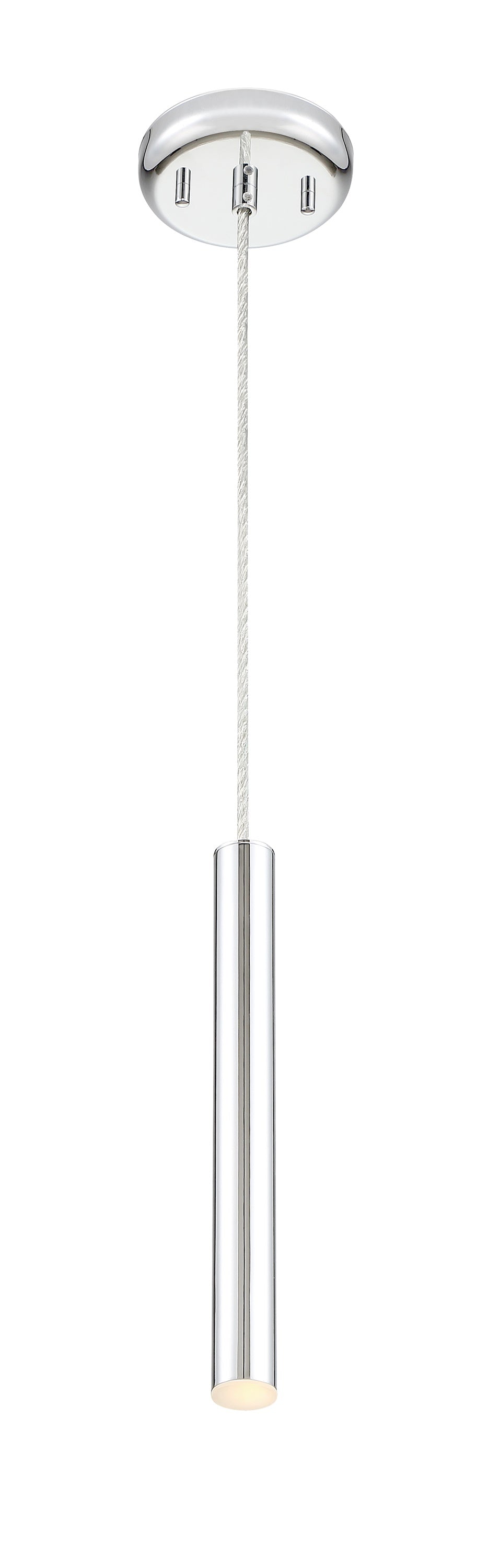 Forest 1 Light Mini Pendant in Chrome Finish