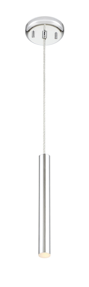Forest 1 Light Mini Pendant in Chrome Finish