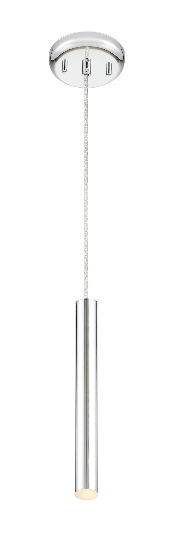 Forest 1 Light Mini Pendant in Chrome Finish
