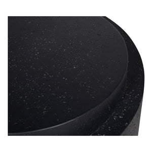 Moe's Cosmo Outdoor Accent Table in Black Finish