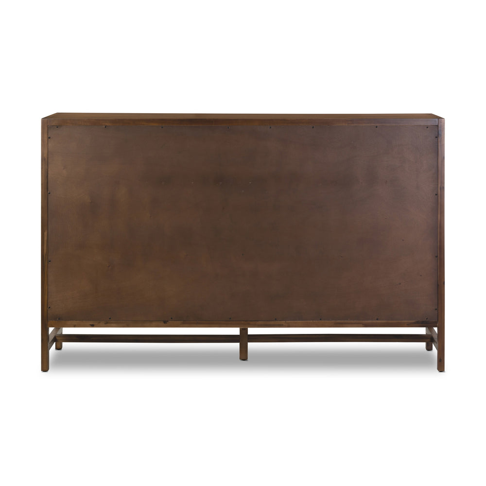 Sullivan 10 Drawer Dresser In Saddle Tan