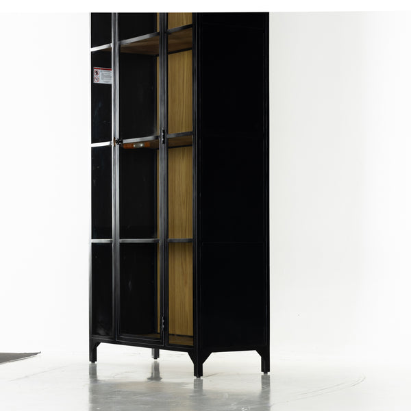 Belmont Cabinet Oak In Black