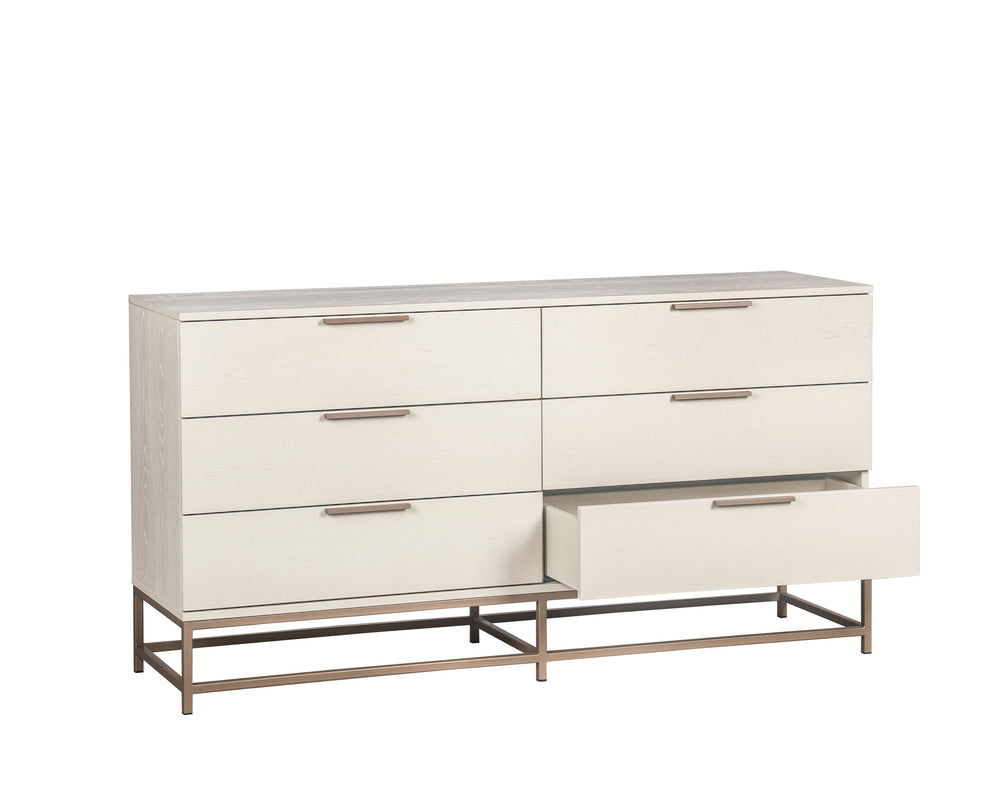 REBEL DRESSER - SMALL - CHAMPAGNE GOLD - CREAM