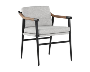MEADOW DINING ARMCHAIR - VAULT FOG