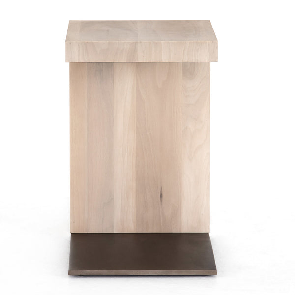 Hudson C Table In Ashen Walnut