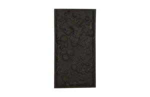Splotch Wall Art, Silver, Rectangle - C
