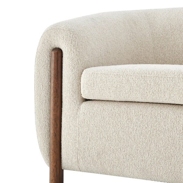 Cordelia Fabric Accent Arm Chair, Palladian Beige