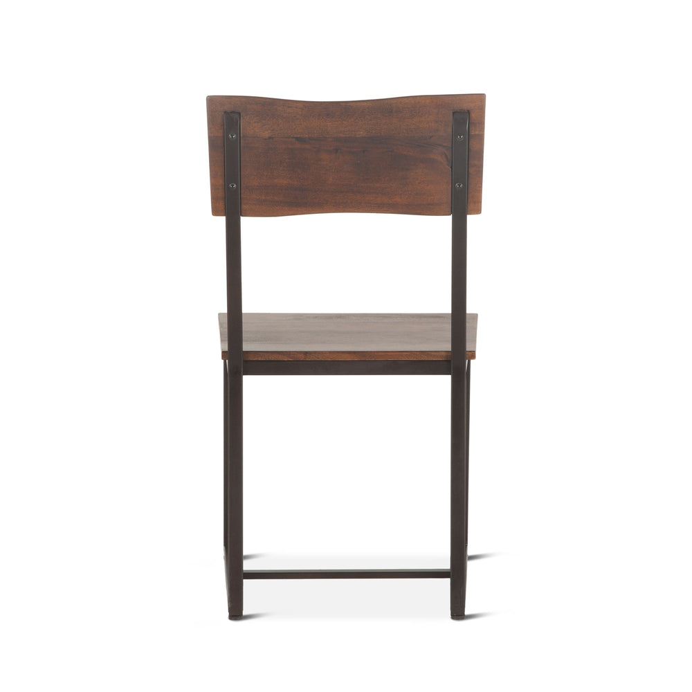 Loft Acacia Wood Live Edge Dining Chair