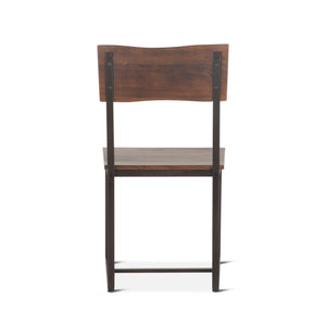 Loft Acacia Wood Live Edge Dining Chair