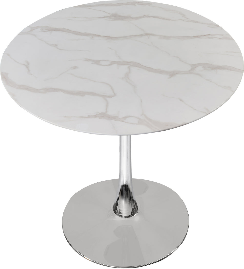 Omar Dining Table In Chrome