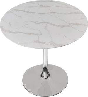 Omar Dining Table In Chrome