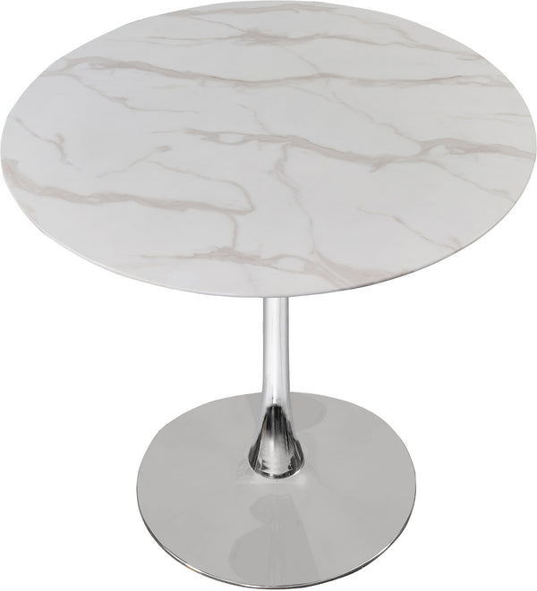 Omar Dining Table In Chrome