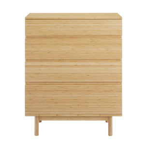 Monterey 4 Drawer High Chest, Wheat