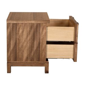 Musashi 2 Drawer, Small, Dark Walnut