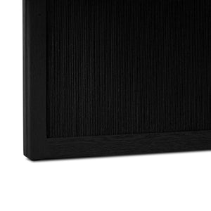 Rosenell Round Coffee Table - Black Oak Veneer