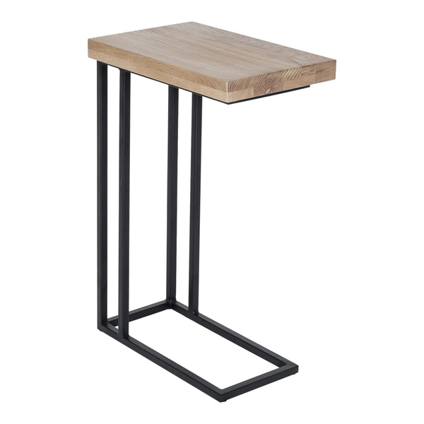 Moe's Mila C-Shaped Side Table in Natural Oak