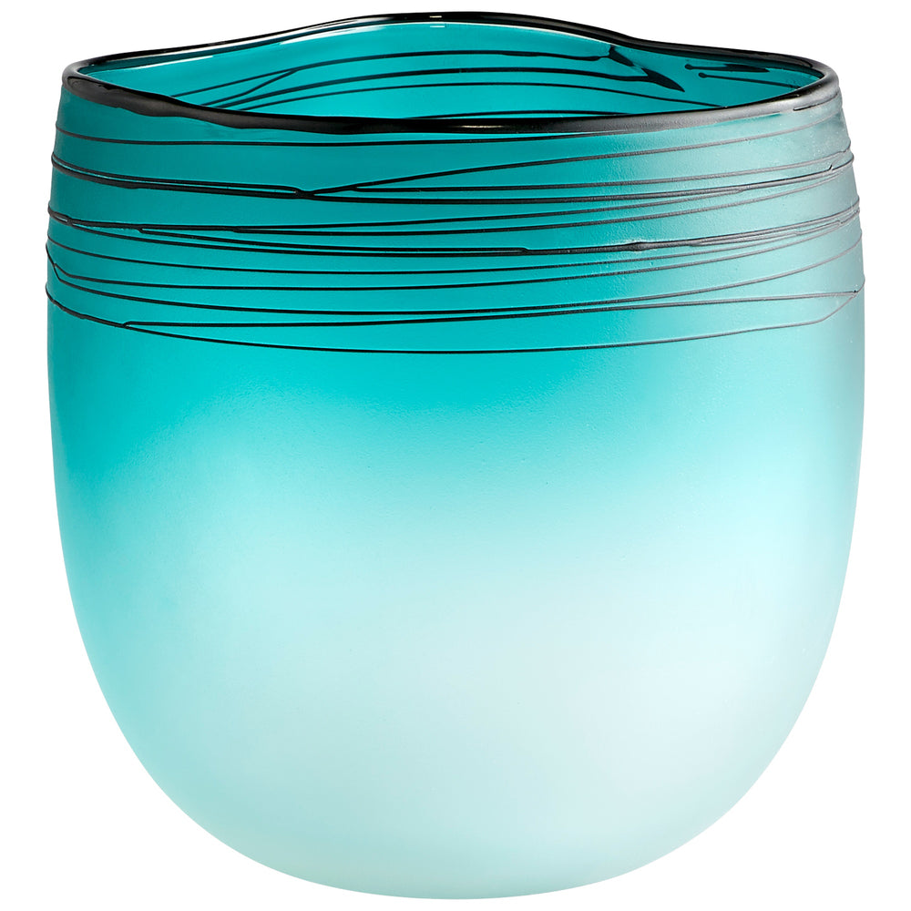 Kapalua Vase in Blue and White