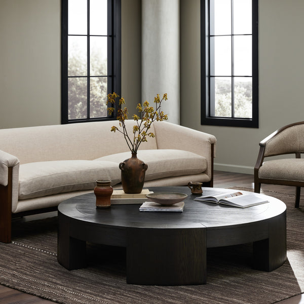 Sheffield Coffee Table Large in Charcoal