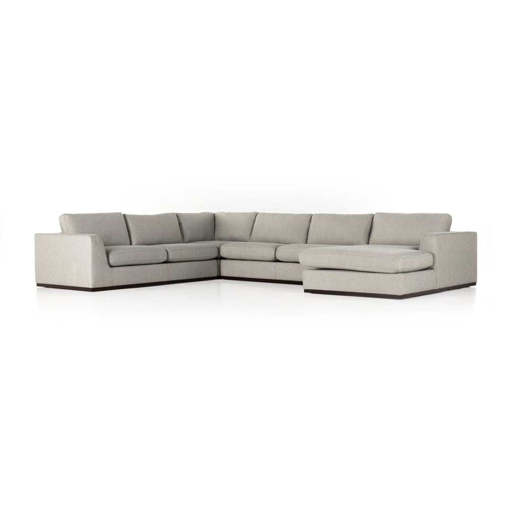 Colt 4-Piece Sectional - Aldred Silver