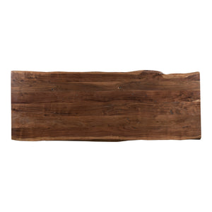 Moe's Bent Counter Table in Natural Acacia