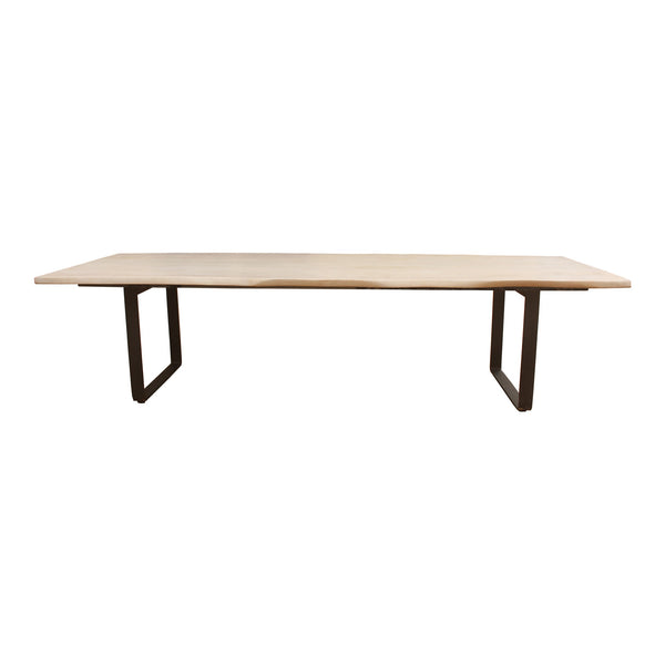 Wilks Dining Table with Mango Top and Metal Base