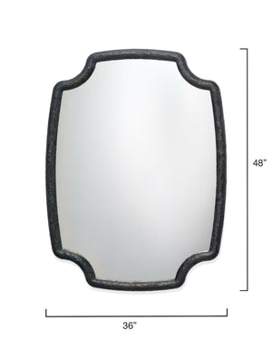 Selene Wall Mirror, Black