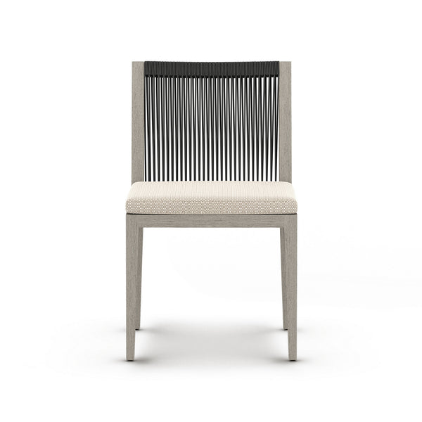 Sherwood Outdoor Dining Chair in Grey/Sand