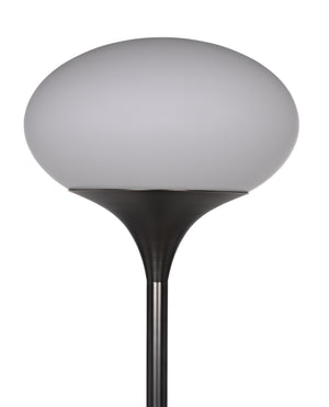 Drop Floor Lamp, Gun Metal Finish