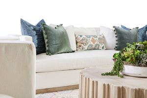 Siena 96" Plinth Base Sofa