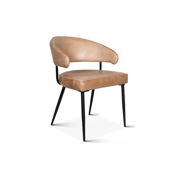 Dover Armchair, Antique Ivory Leather