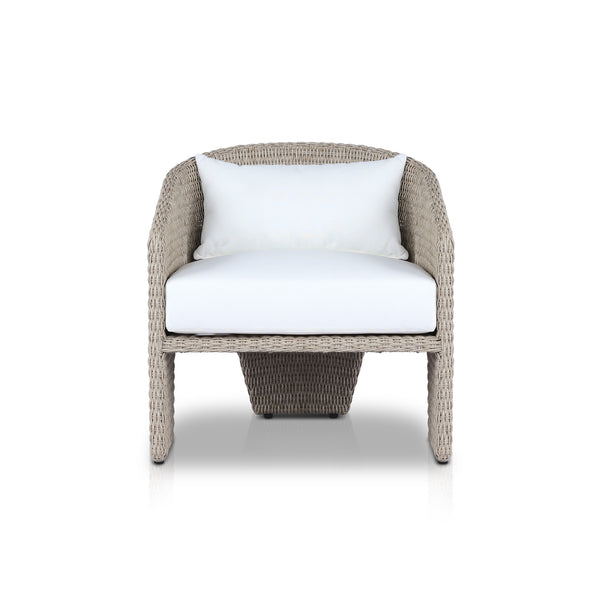 Fae Outdoor Chair in Vintage White'