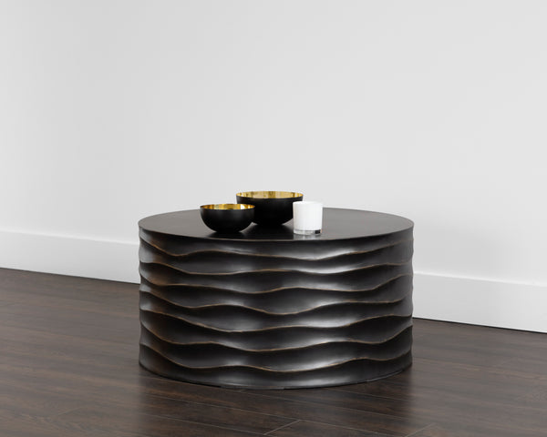 COREY COFFEE TABLE - LARGE - BLACK