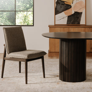 Moe's Charlie Dining Chair Dark Grey - Set of 2