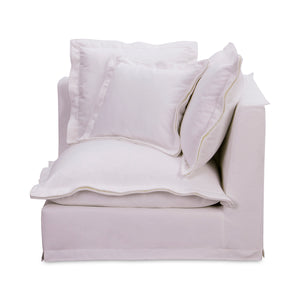 Moe's Olivia Corner Chair with Feather Blend