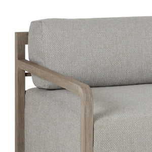 Stroud Outdoor Swivel Chair - Hayes Fog
