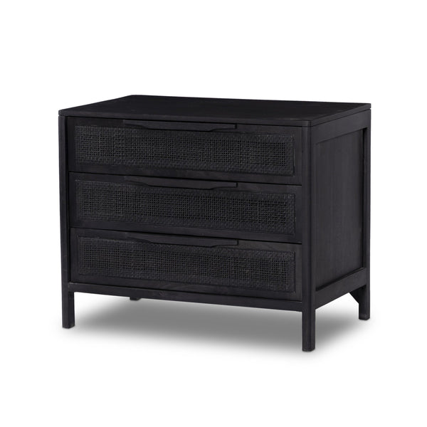 Sydney Large Nightstand - Black Wash