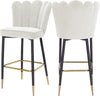 Anita Stool In Cream Velvet