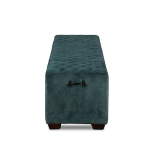 D'Orsay 78" Upholstered Leather Bench