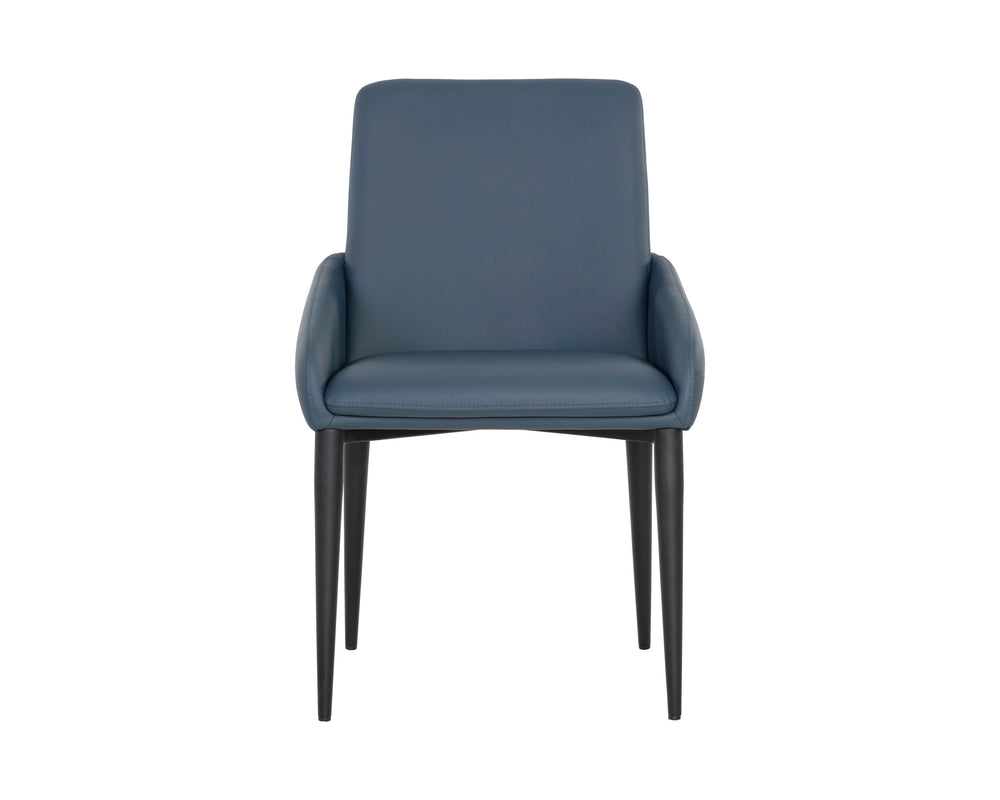 CARLO DINING ARMCHAIR - BLACK - DILLON THUNDER