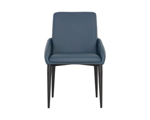 CARLO DINING ARMCHAIR - BLACK - DILLON THUNDER