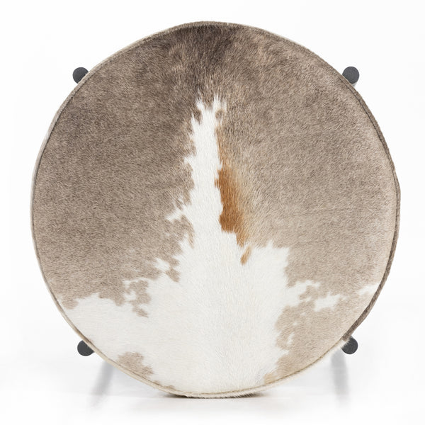 Nocona Stool In Speckled Hide In Counter