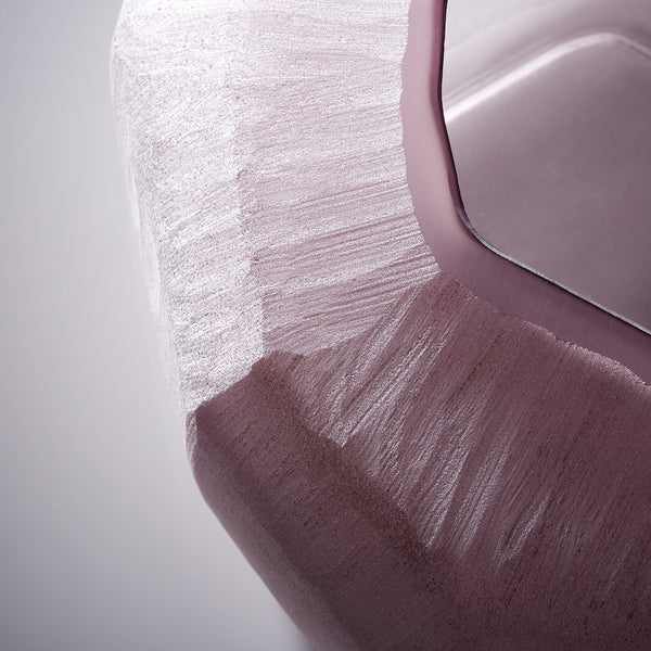 Vervain Vase in Textured Plum