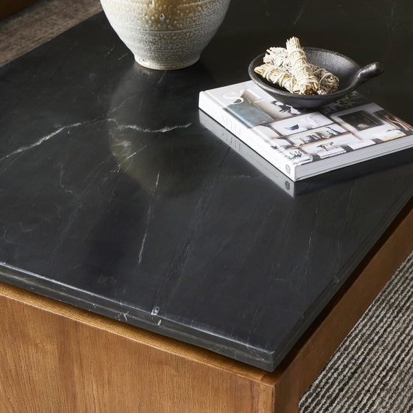 Kenneth Coffee Table In Polished Black