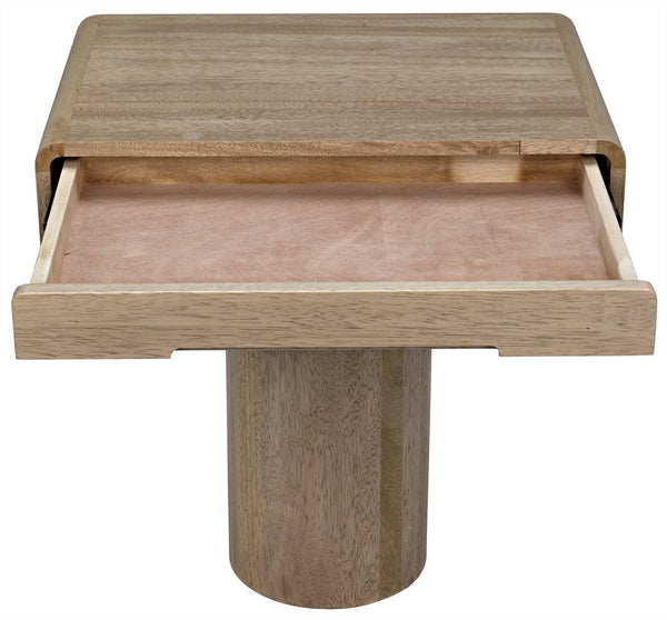 Langford Side Table, Washed Walnut
