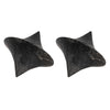 Simone Black Marble Bookends, Set of 2